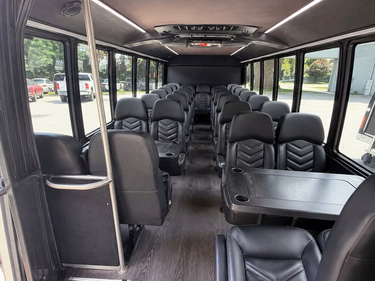 20 passenger minibus inside