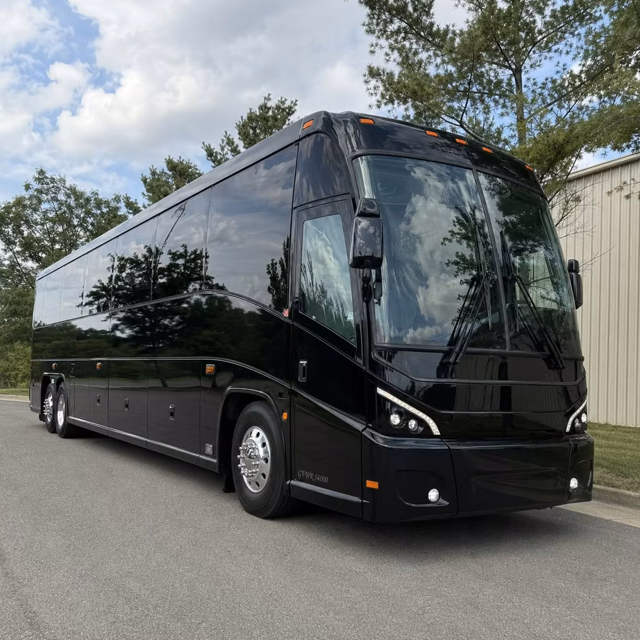 charter bus transportation supporting selfridge air national guard base operations