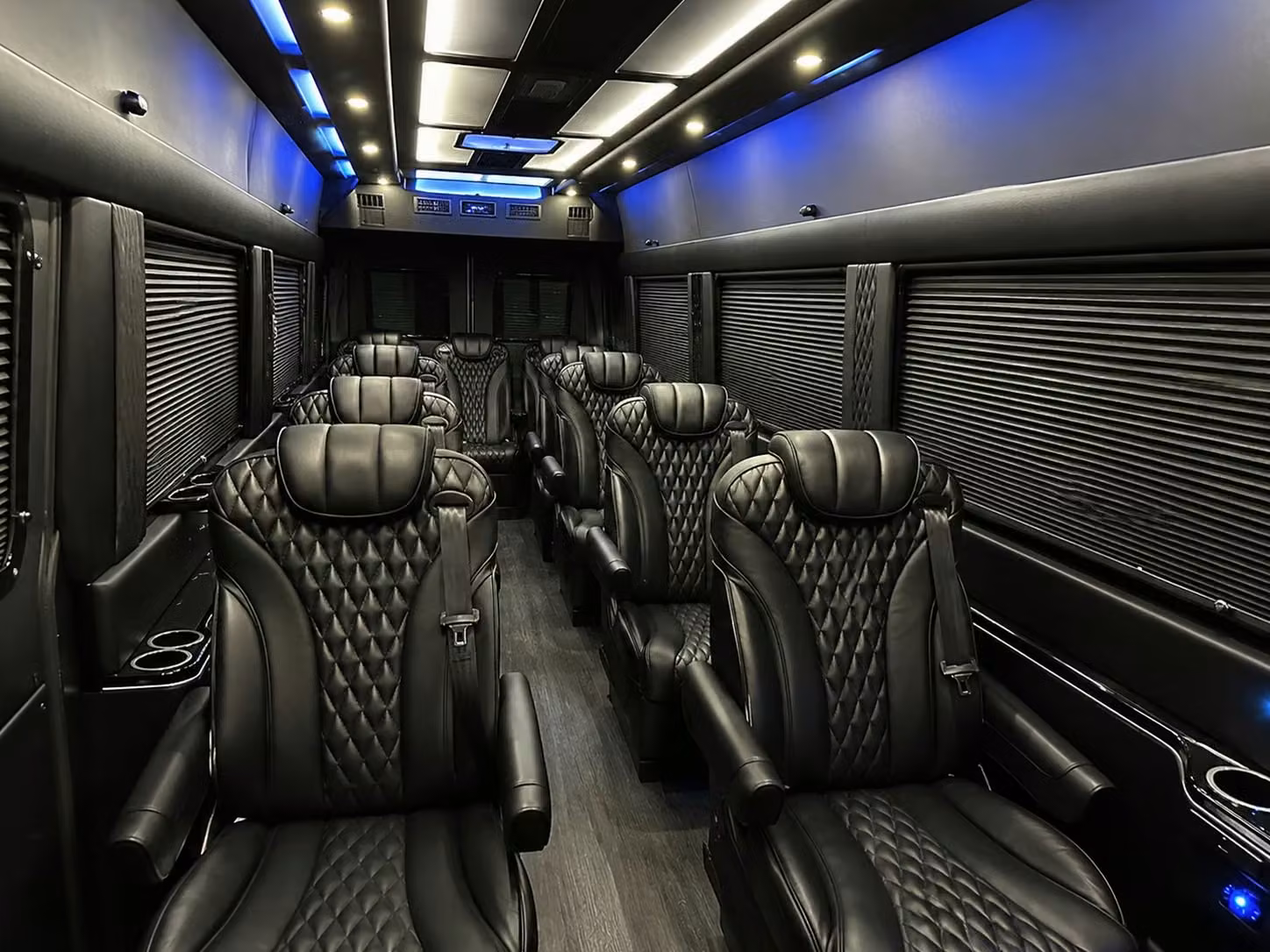 sprinter van with driver interior
