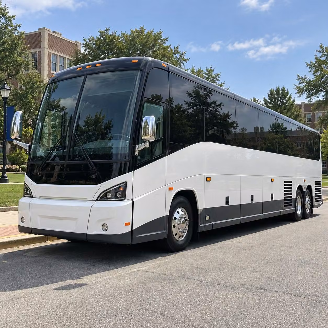 sterling heights wedding guest shuttle bus rentals